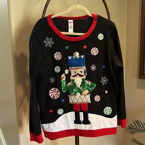 Nutcracker Christmas Sweater Large